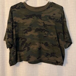 Aerie Camouflage Short Sleeve Tee